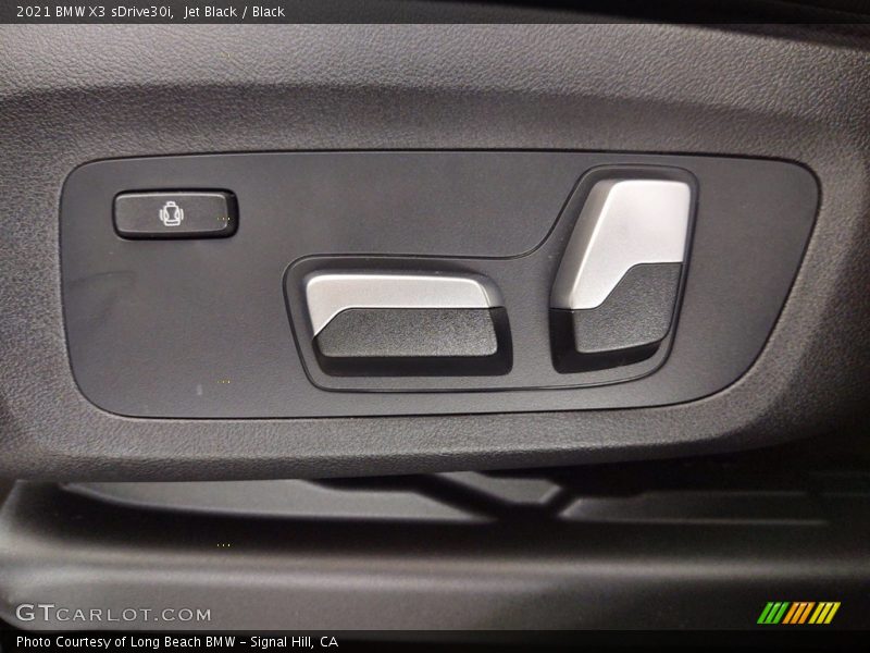 Jet Black / Black 2021 BMW X3 sDrive30i