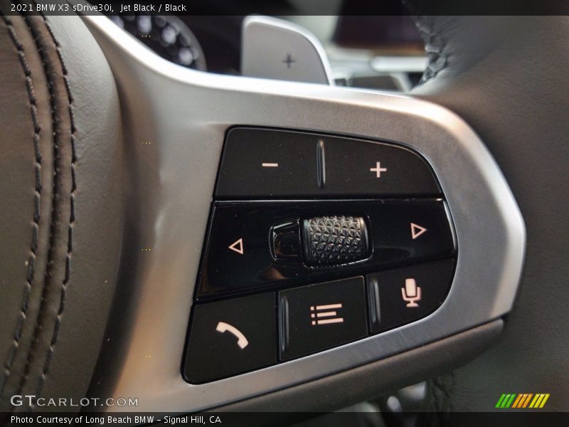 Jet Black / Black 2021 BMW X3 sDrive30i