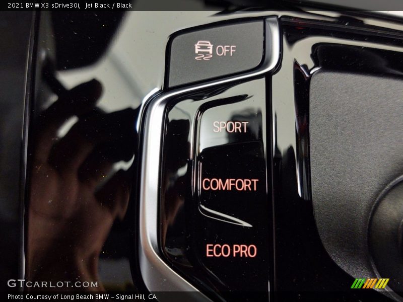 Jet Black / Black 2021 BMW X3 sDrive30i