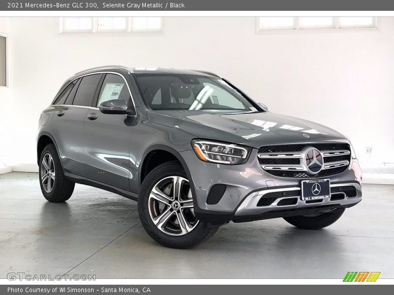 Selenite Gray Metallic / Black 2021 Mercedes-Benz GLC 300
