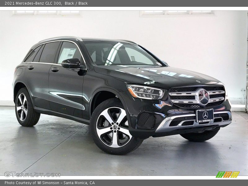 Black / Black 2021 Mercedes-Benz GLC 300