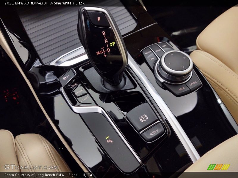  2021 X3 sDrive30i 8 Speed Automatic Shifter