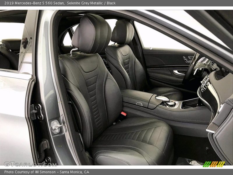 Selenite Grey Metallic / Black 2019 Mercedes-Benz S 560 Sedan
