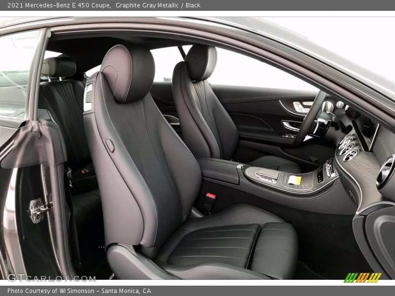 Graphite Gray Metallic / Black 2021 Mercedes-Benz E 450 Coupe