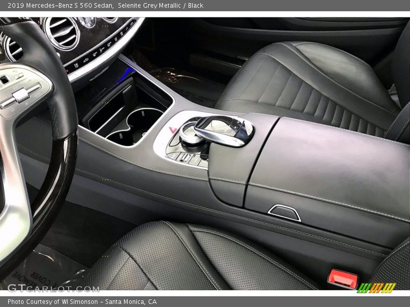 Selenite Grey Metallic / Black 2019 Mercedes-Benz S 560 Sedan