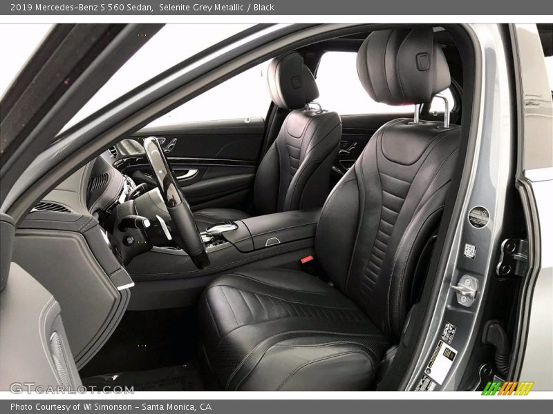 Selenite Grey Metallic / Black 2019 Mercedes-Benz S 560 Sedan
