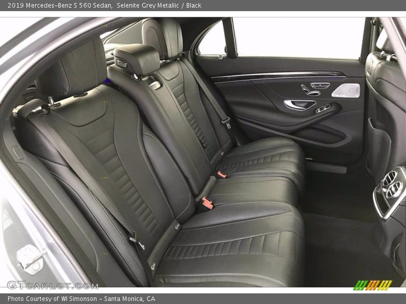 Selenite Grey Metallic / Black 2019 Mercedes-Benz S 560 Sedan