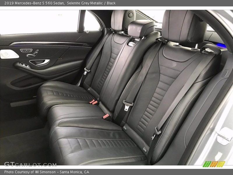 Selenite Grey Metallic / Black 2019 Mercedes-Benz S 560 Sedan