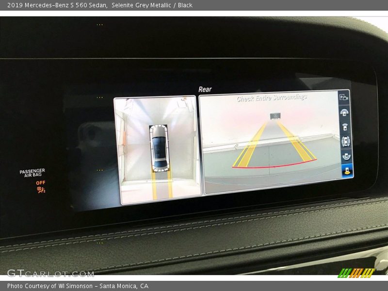 Selenite Grey Metallic / Black 2019 Mercedes-Benz S 560 Sedan