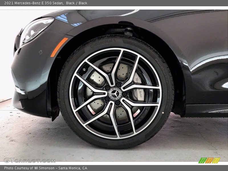 Black / Black 2021 Mercedes-Benz E 350 Sedan