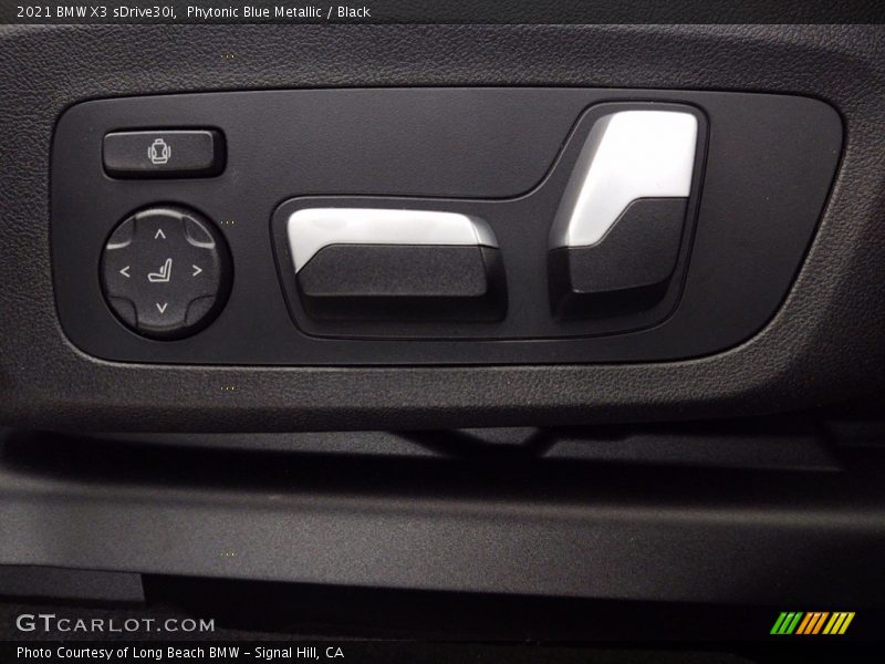 Phytonic Blue Metallic / Black 2021 BMW X3 sDrive30i