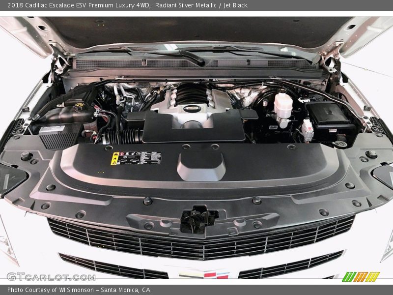  2018 Escalade ESV Premium Luxury 4WD Engine - 6.2 Liter SIDI OHV 16-Valve VVT V8