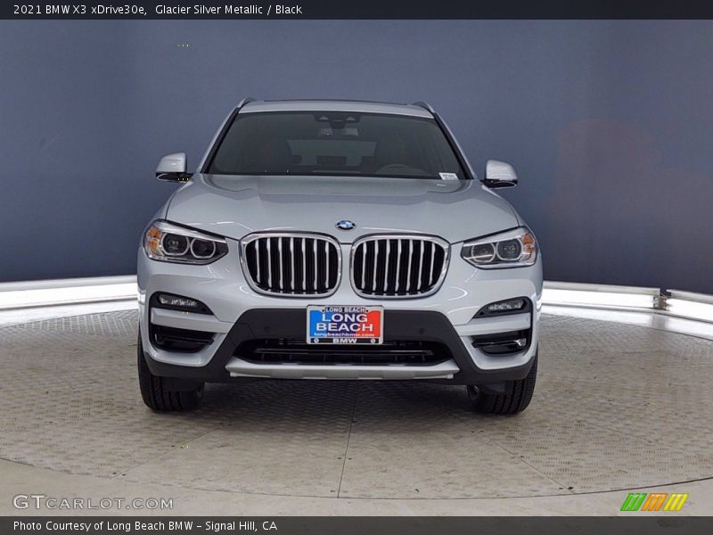Glacier Silver Metallic / Black 2021 BMW X3 xDrive30e