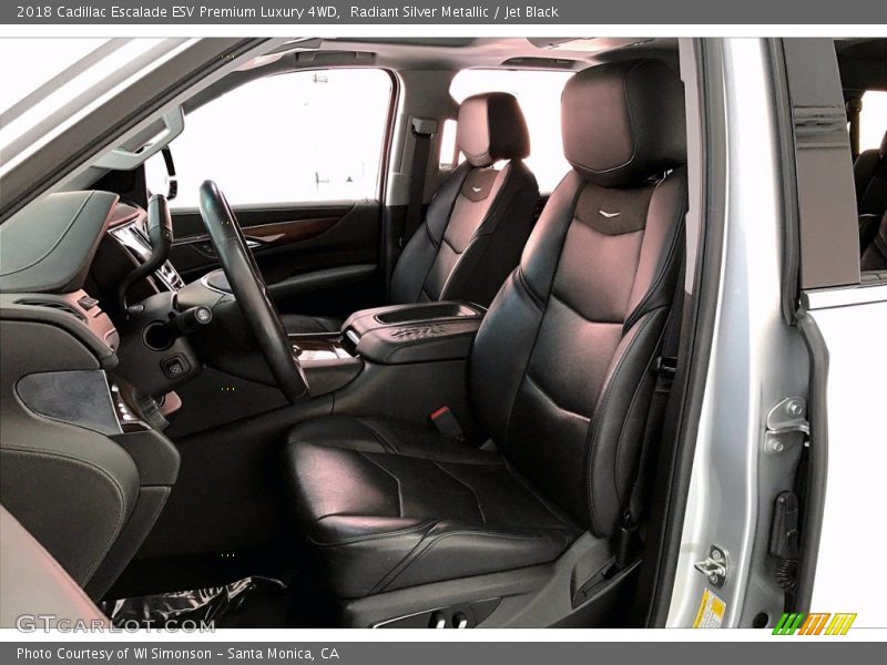 Front Seat of 2018 Escalade ESV Premium Luxury 4WD