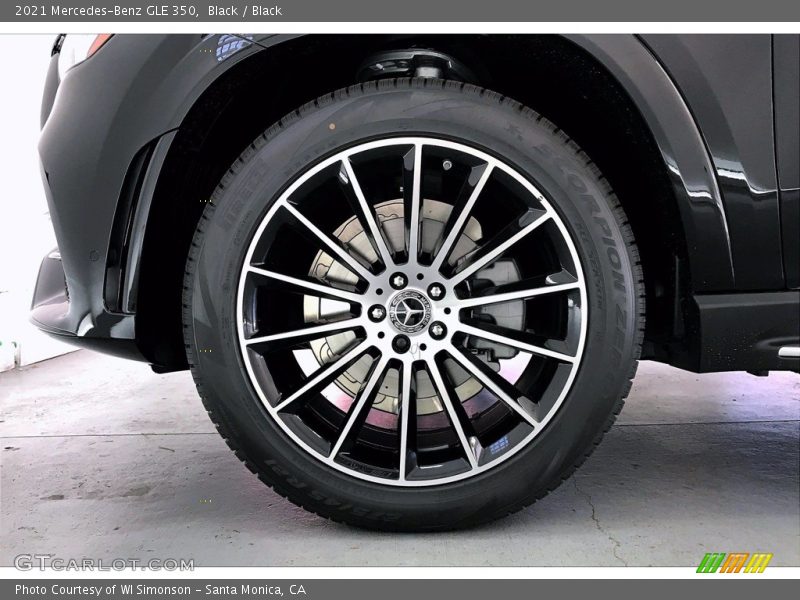 Black / Black 2021 Mercedes-Benz GLE 350
