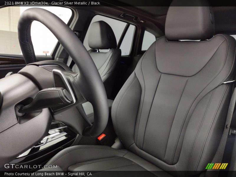 Glacier Silver Metallic / Black 2021 BMW X3 xDrive30e