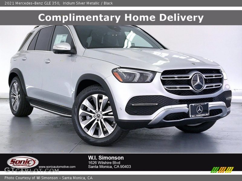Iridium Silver Metallic / Black 2021 Mercedes-Benz GLE 350