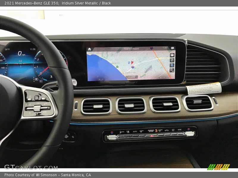 Iridium Silver Metallic / Black 2021 Mercedes-Benz GLE 350