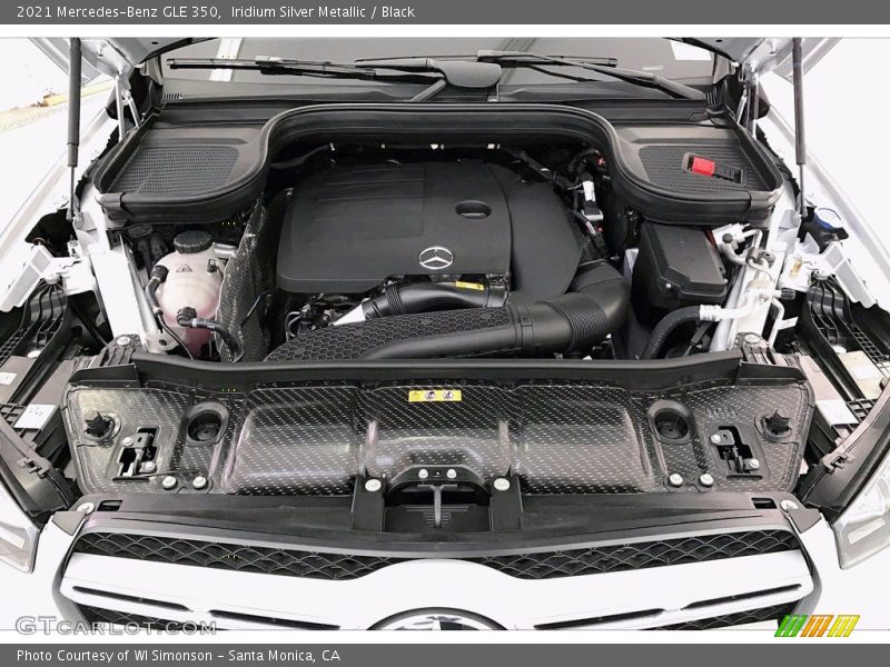 Iridium Silver Metallic / Black 2021 Mercedes-Benz GLE 350