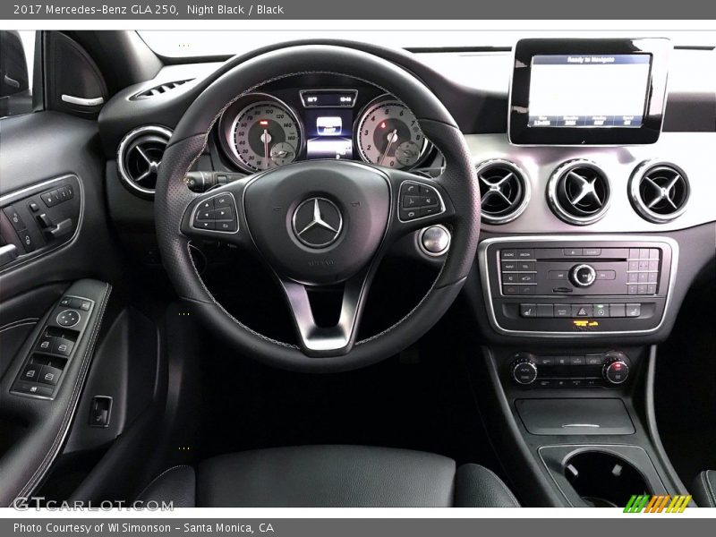 Night Black / Black 2017 Mercedes-Benz GLA 250