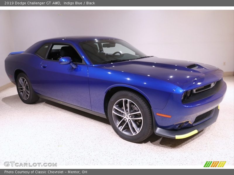 Indigo Blue / Black 2019 Dodge Challenger GT AWD