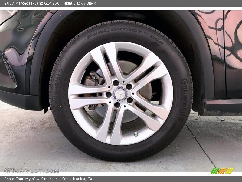 Night Black / Black 2017 Mercedes-Benz GLA 250