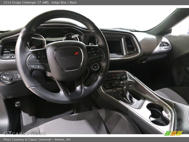 Indigo Blue / Black 2019 Dodge Challenger GT AWD