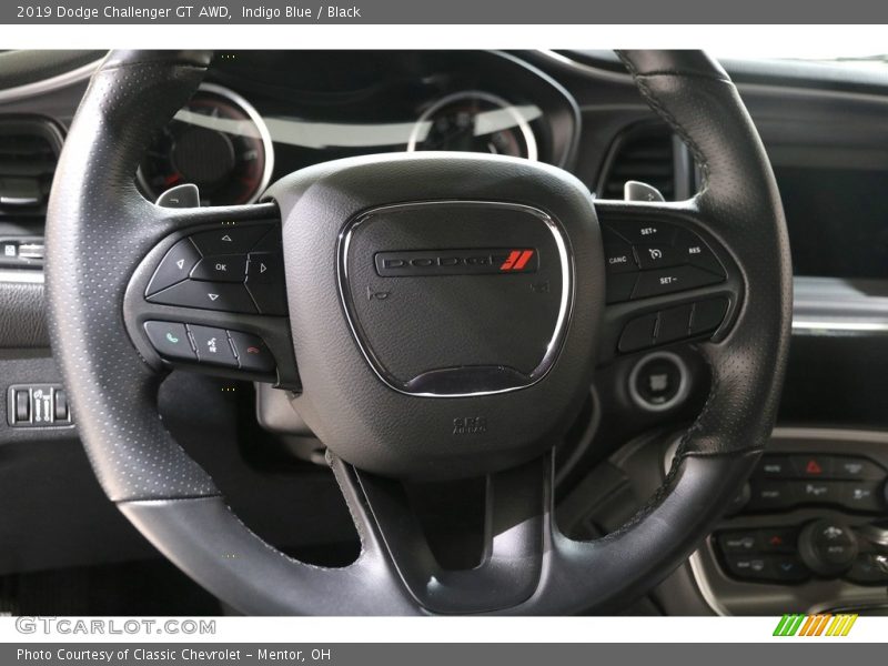 Indigo Blue / Black 2019 Dodge Challenger GT AWD