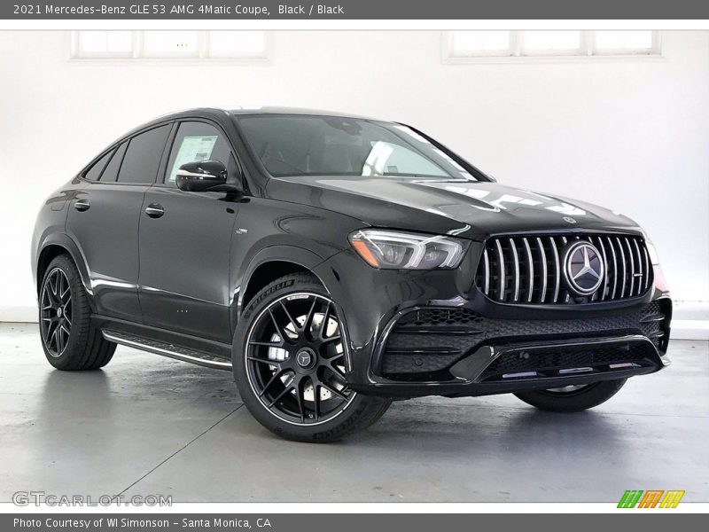Black / Black 2021 Mercedes-Benz GLE 53 AMG 4Matic Coupe