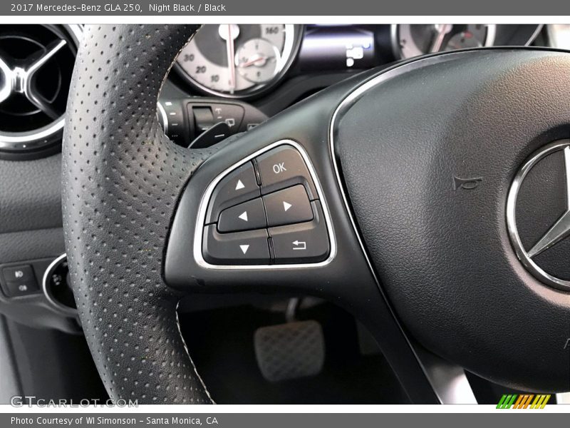 Night Black / Black 2017 Mercedes-Benz GLA 250
