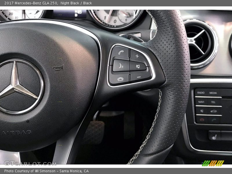 Night Black / Black 2017 Mercedes-Benz GLA 250