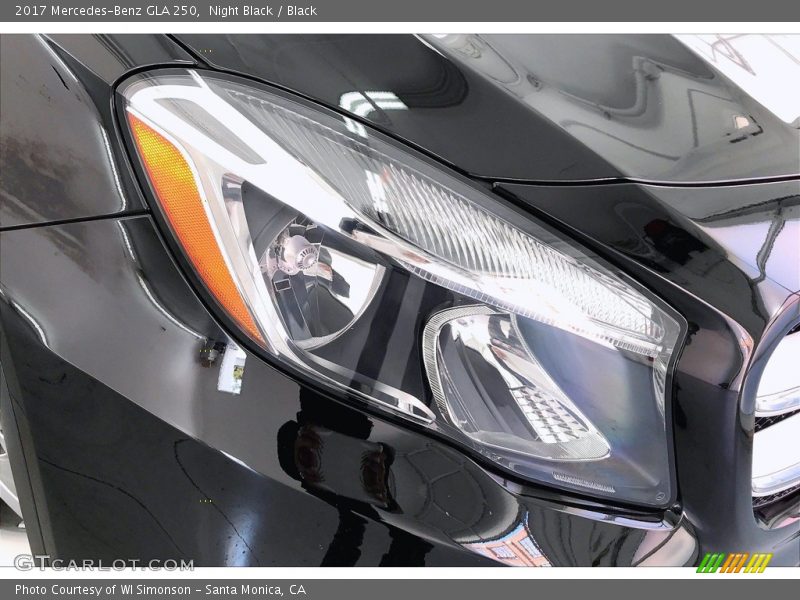 Night Black / Black 2017 Mercedes-Benz GLA 250
