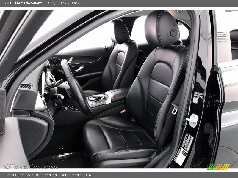 Front Seat of 2015 C 300