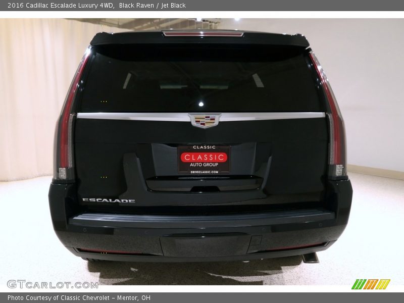 Black Raven / Jet Black 2016 Cadillac Escalade Luxury 4WD