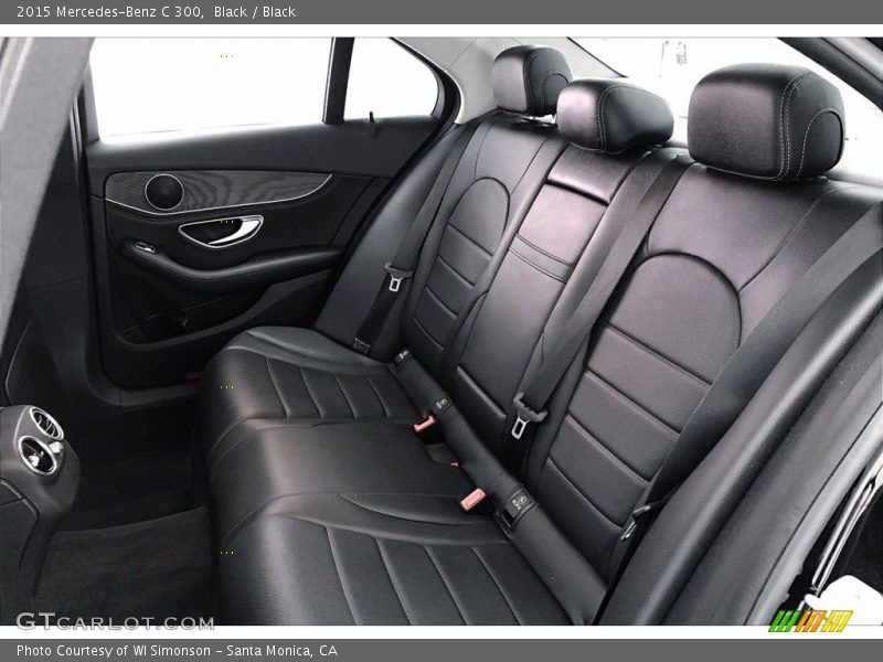 Rear Seat of 2015 C 300