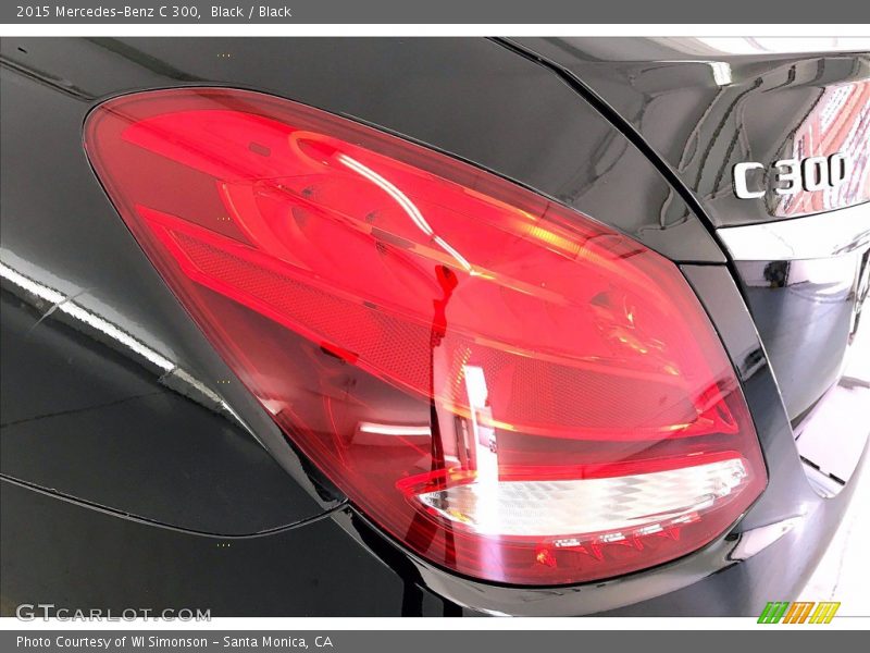 Black / Black 2015 Mercedes-Benz C 300