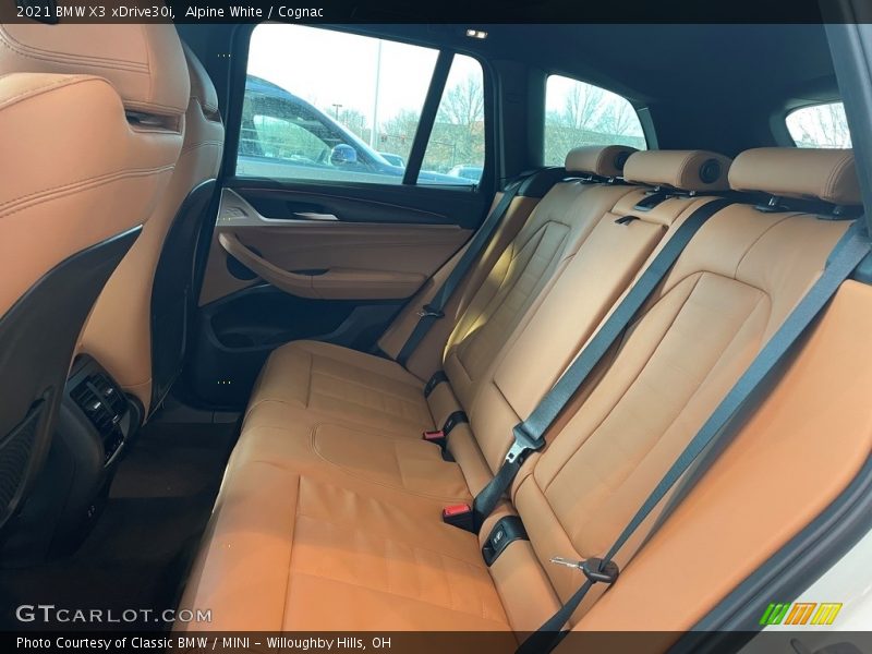 Alpine White / Cognac 2021 BMW X3 xDrive30i