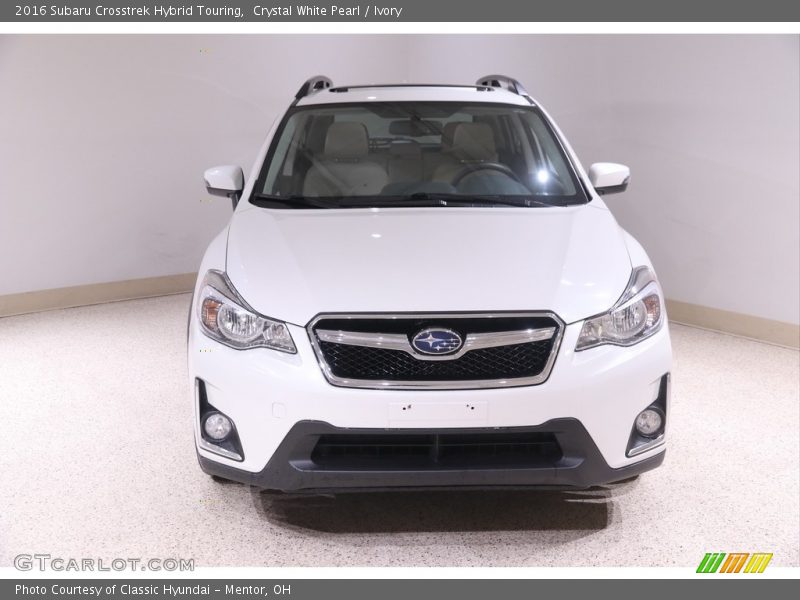 Crystal White Pearl / Ivory 2016 Subaru Crosstrek Hybrid Touring