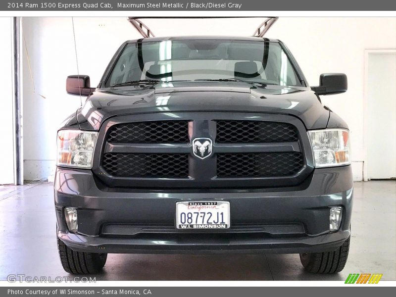 Maximum Steel Metallic / Black/Diesel Gray 2014 Ram 1500 Express Quad Cab
