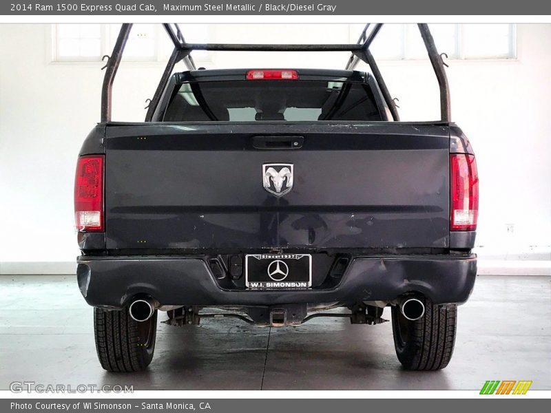 Maximum Steel Metallic / Black/Diesel Gray 2014 Ram 1500 Express Quad Cab