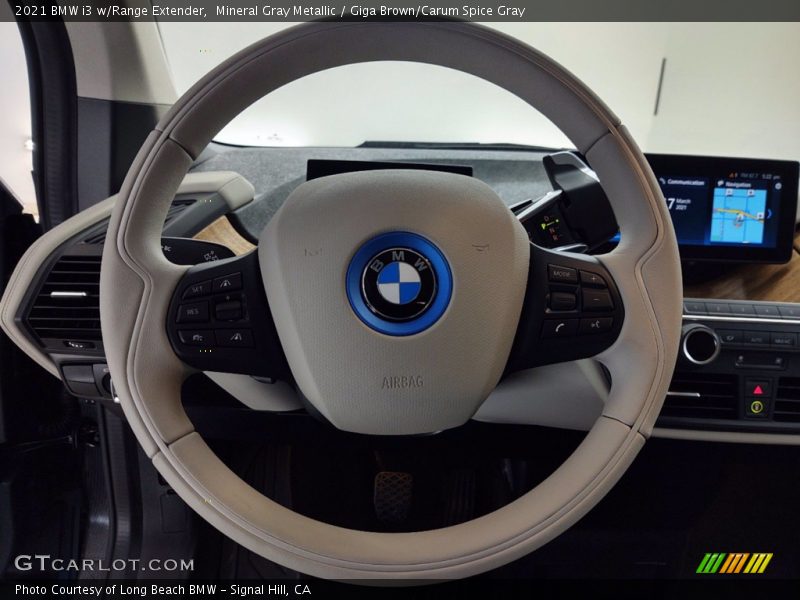  2021 i3 w/Range Extender Steering Wheel