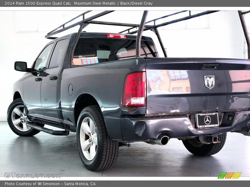 Maximum Steel Metallic / Black/Diesel Gray 2014 Ram 1500 Express Quad Cab