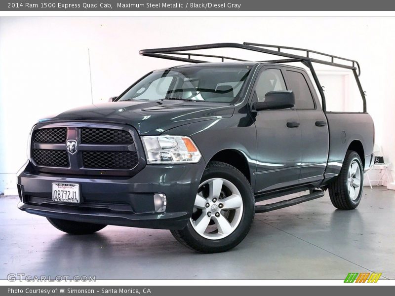 Maximum Steel Metallic / Black/Diesel Gray 2014 Ram 1500 Express Quad Cab