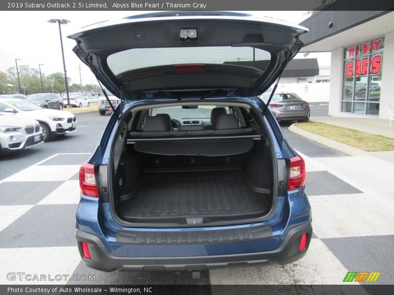 Abyss Blue Pearl / Titanium Gray 2019 Subaru Outback 2.5i Limited
