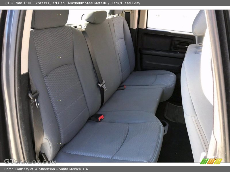 Maximum Steel Metallic / Black/Diesel Gray 2014 Ram 1500 Express Quad Cab
