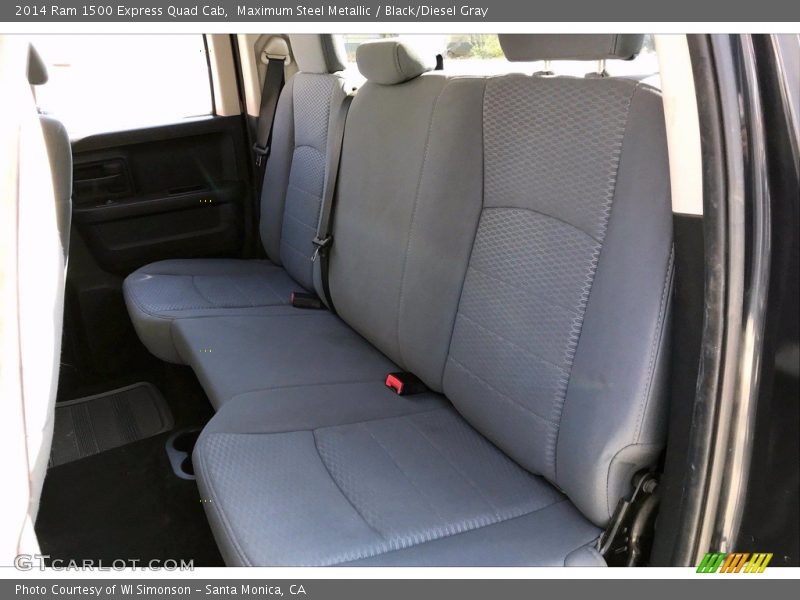 Maximum Steel Metallic / Black/Diesel Gray 2014 Ram 1500 Express Quad Cab