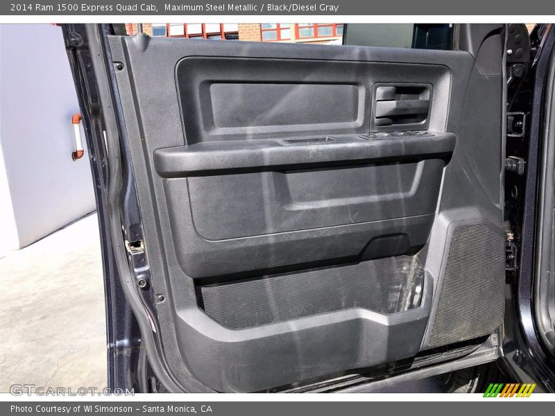 Maximum Steel Metallic / Black/Diesel Gray 2014 Ram 1500 Express Quad Cab