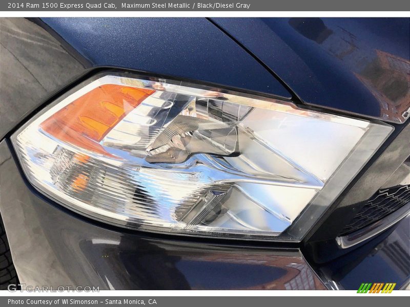 Maximum Steel Metallic / Black/Diesel Gray 2014 Ram 1500 Express Quad Cab