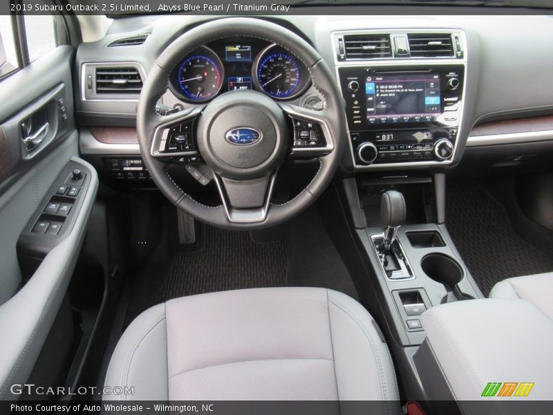 Abyss Blue Pearl / Titanium Gray 2019 Subaru Outback 2.5i Limited