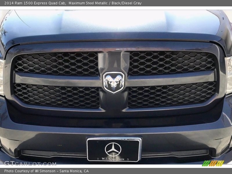 Maximum Steel Metallic / Black/Diesel Gray 2014 Ram 1500 Express Quad Cab